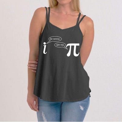 Be Rational Get Real Pi Math Women's Strappy Tank