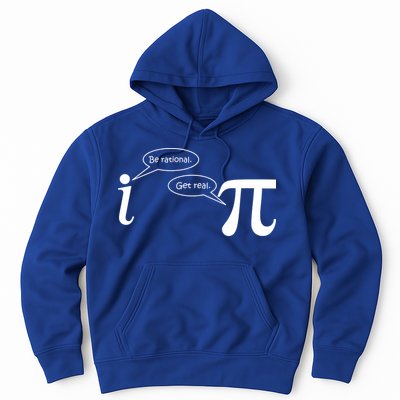 Be Rational Get Real Pi Math Hoodie