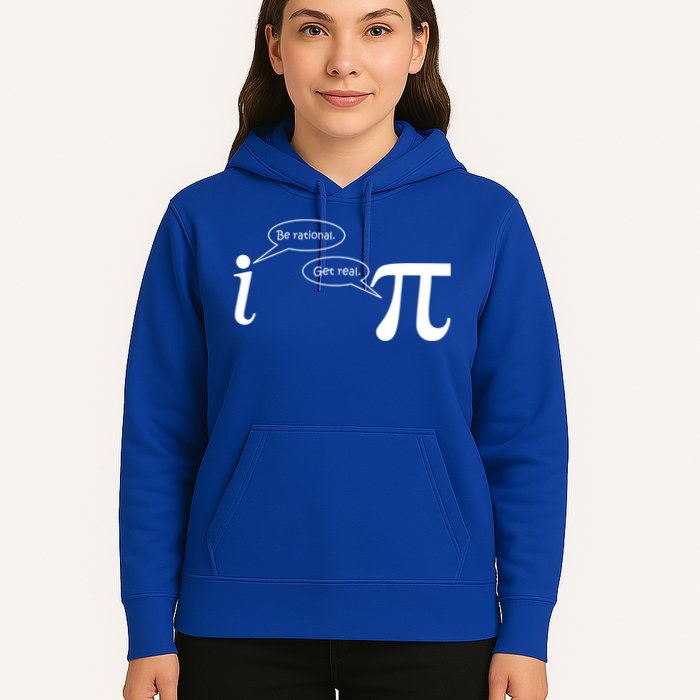Be Rational Get Real Pi Math Hoodie