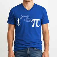 Be Rational Get Real Pi Math V-Neck T-Shirt