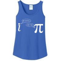 Be Rational Get Real Pi Math Ladies Essential Tank