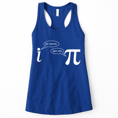 Be Rational Get Real Pi Math Womens Tank Top