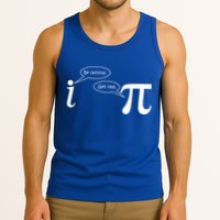 Be Rational Get Real Pi Math Tank Top