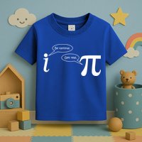 Be Rational Get Real Pi Math Toddler T-Shirt