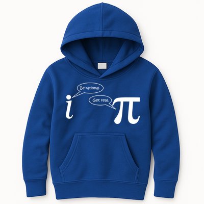 Be Rational Get Real Pi Math Kids Hoodie