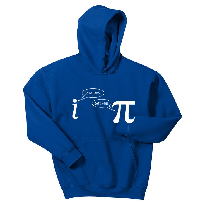 Be Rational Get Real Pi Math Kids Hoodie