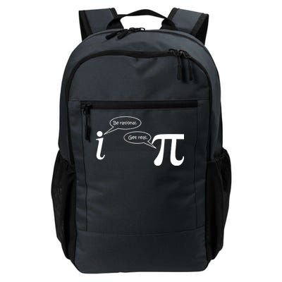 Be Rational Get Real Pi Math Daily Commute Backpack