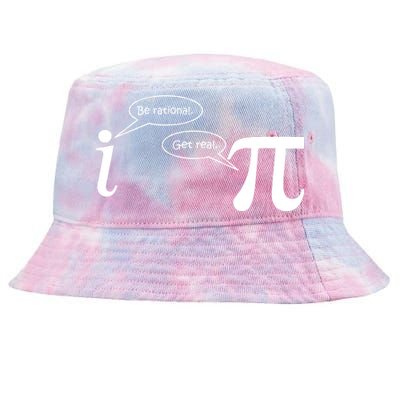 Be Rational Get Real Pi Math Tie-Dyed Bucket Hat