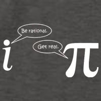 Be Rational Get Real Pi Math Vector Backpack