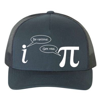 Be Rational Get Real Pi Math Yupoong Adult 5-Panel Trucker Hat