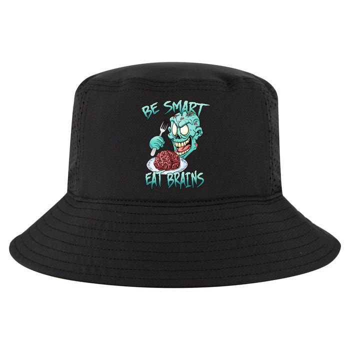 Be Smart Eat Brains Cool Comfort Performance Bucket Hat
