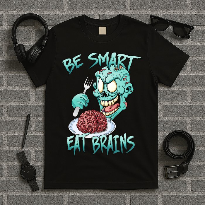 Be Smart Eat Brains T-Shirt