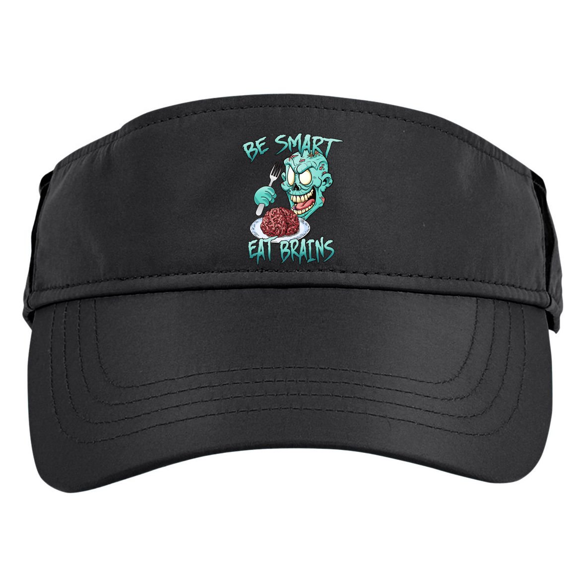 Be Smart Eat Brains Adult Drive Performance Visor