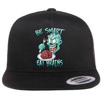 Be Smart Eat Brains Flatbill Hat