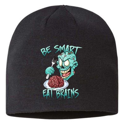 Be Smart Eat Brains Sustainable Beanie