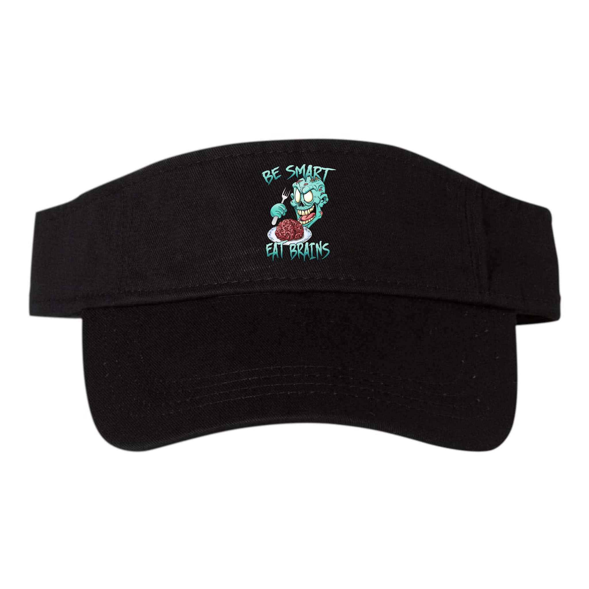 Be Smart Eat Brains Visor