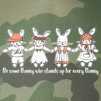 Be Some Bunny Who Stands Up For Some Bunny Legacy Tie Dye Trucker Hat