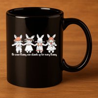 Be Some Bunny Who Stands Up For Some Bunny 11oz C Handle Ceramic Mug