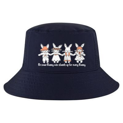 Be Some Bunny Who Stands Up For Some Bunny Cool Comfort Performance Bucket Hat