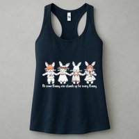 Be Some Bunny Who Stands Up For Some Bunny Womens Tank Top