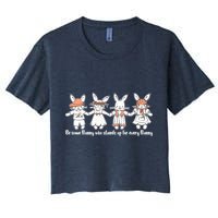 Be Some Bunny Who Stands Up For Some Bunny Crop Top