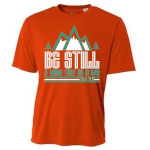 Be Still And Know That He Is God Cooling Performance Crew T-Shirt