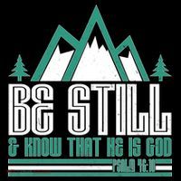 Be Still And Know That He Is God Flexfit Unipanel Trucker Cap