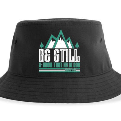 Be Still And Know That He Is God Sustainable Bucket Hat