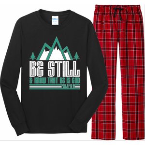 Be Still And Know That He Is God Long Sleeve Pajama Set