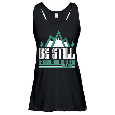 Be Still And Know That He Is God Ladies Essential Flowy Tank
