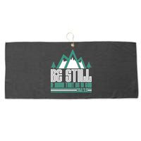 Be Still And Know That He Is God Large Microfiber Waffle Golf Towel
