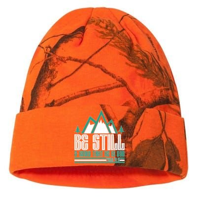 Be Still And Know That He Is God Kati Licensed 12" Camo Beanie