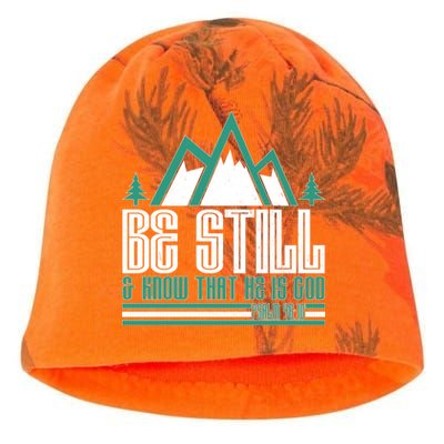 Be Still And Know That He Is God Kati - Camo Knit Beanie