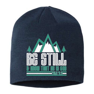 Be Still And Know That He Is God Sustainable Beanie