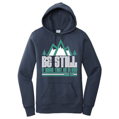 Be Still And Know That He Is God Women's Pullover Hoodie