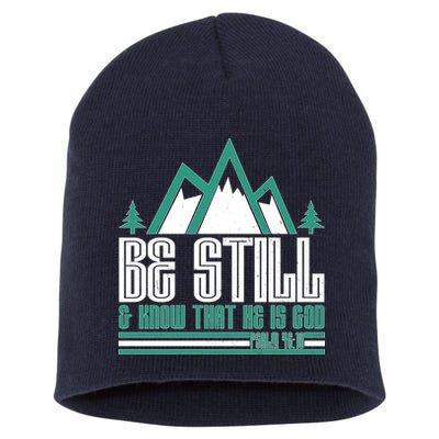 Be Still And Know That He Is God Short Acrylic Beanie