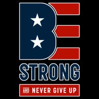 Be Strong And Never Give Up City Backpack