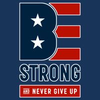 Be Strong And Never Give Up Cool Comfort Performance Bucket Hat
