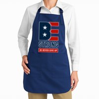 Be Strong And Never Give Up Apron