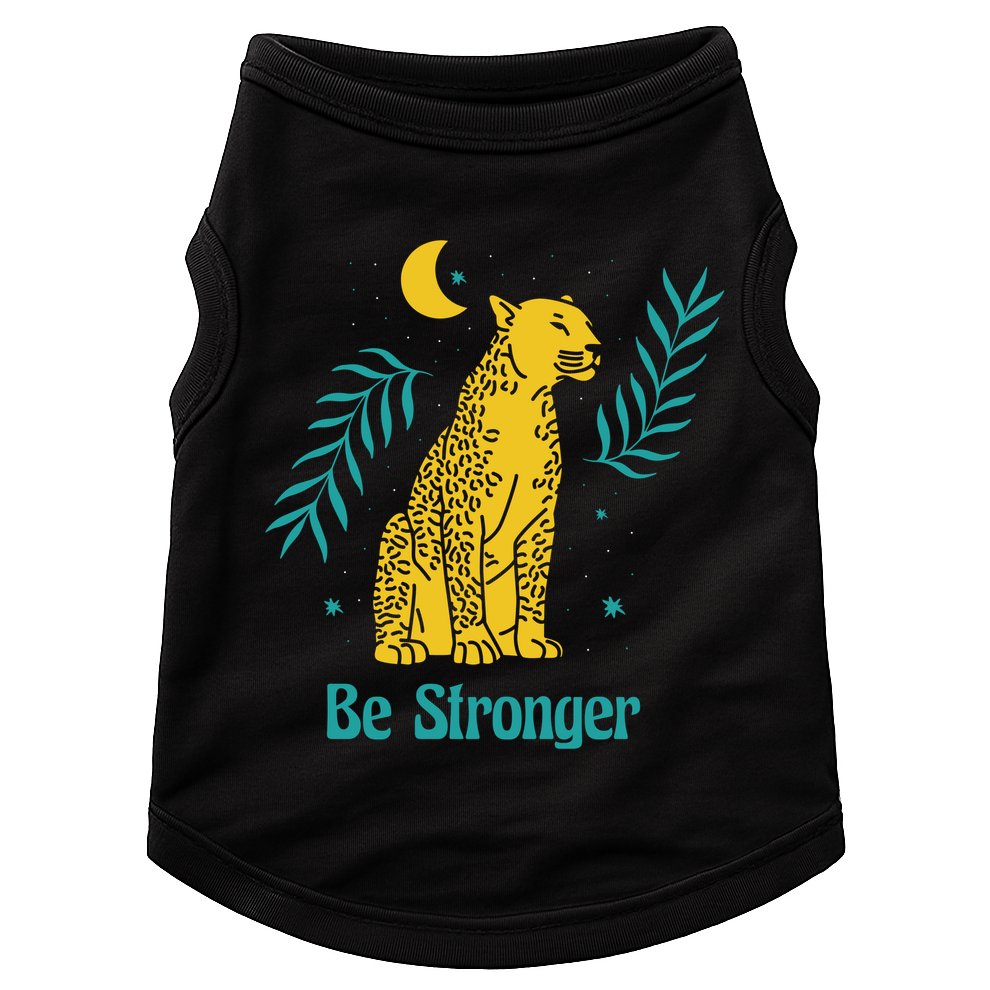 Be Stronger Tiger Doggie Tank