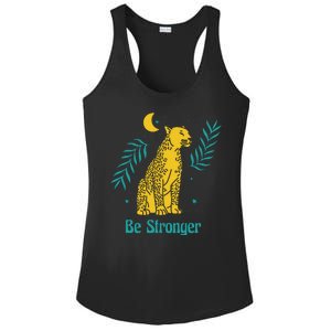 Be Stronger Tiger Ladies PosiCharge Competitor Racerback Tank