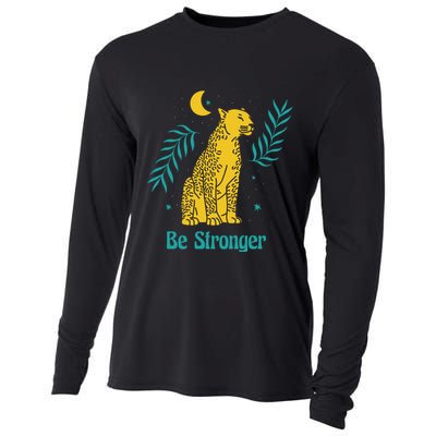 Be Stronger Tiger Cooling Performance Long Sleeve Crew
