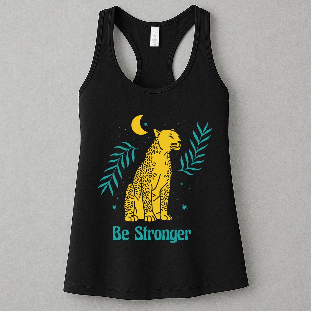 Be Stronger Tiger Womens Tank Top