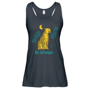 Be Stronger Tiger Ladies Essential Flowy Tank