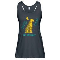 Be Stronger Tiger Ladies Essential Flowy Tank