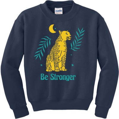 Be Stronger Tiger Kids Sweatshirt