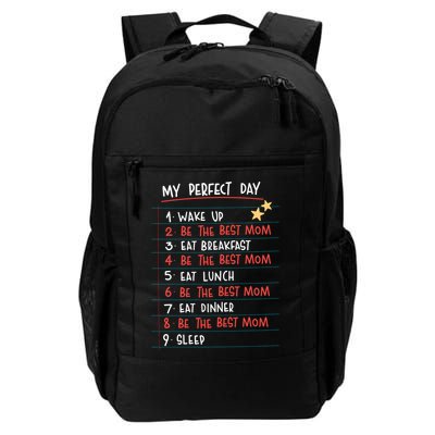 Be The Best Mom Life Routine Backpack