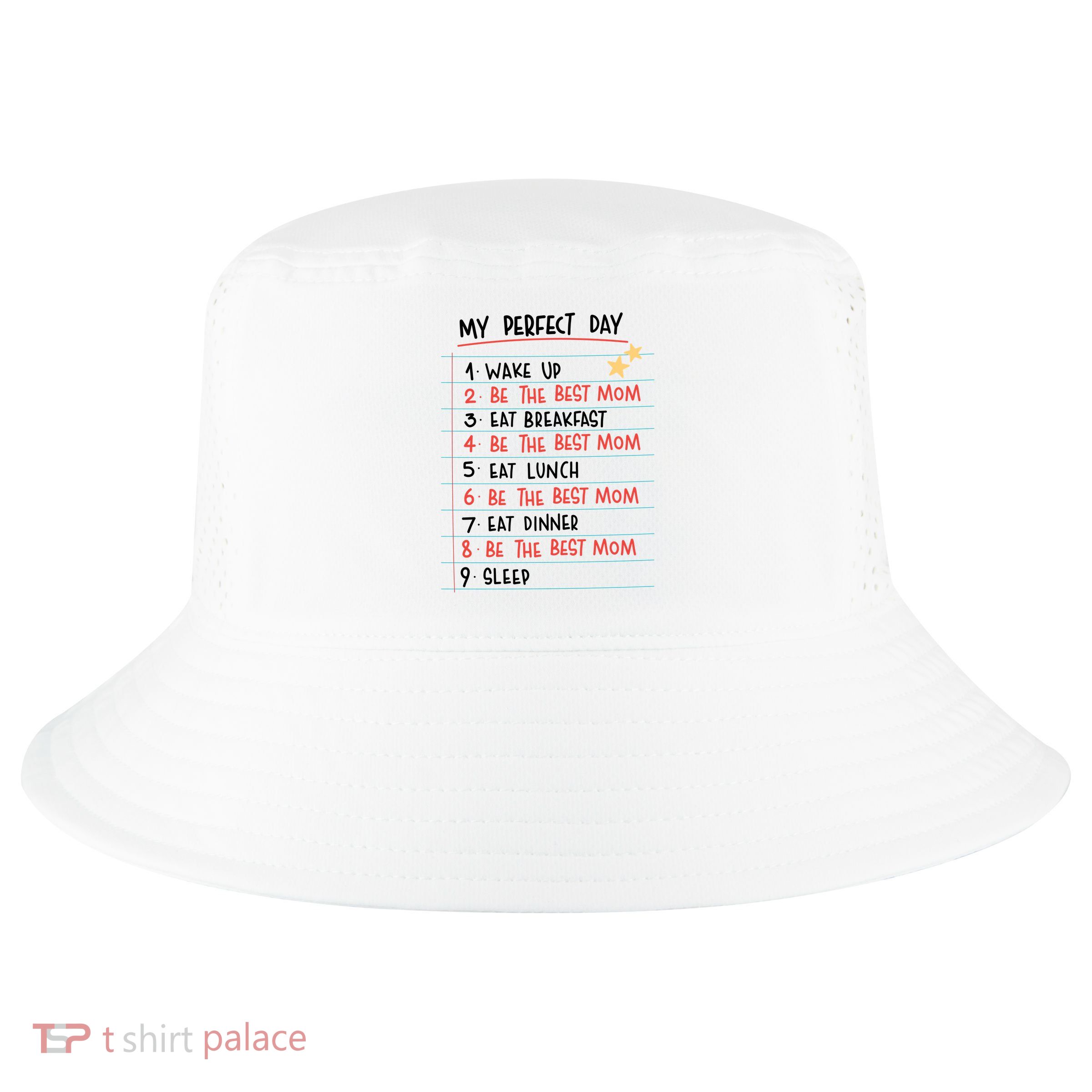 Be The Best Mom Life Routine Cool Comfort Performance Bucket Hat