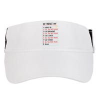 Be The Best Mom Life Routine Adult Drive Performance Visor