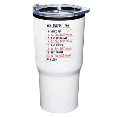 Be The Best Mom Life Routine Tumbler
